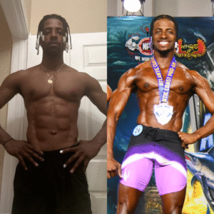 Jai gained muscle and won 2nd place in his first bodybuilding show!