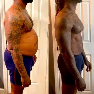Demarcus Lost 45 pounds