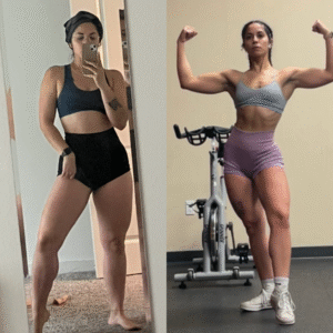 Beccah was an avid gym goer but struggled with loving her body. With dietary change she lost over 30 pounds and got stronger and leaner in the process.